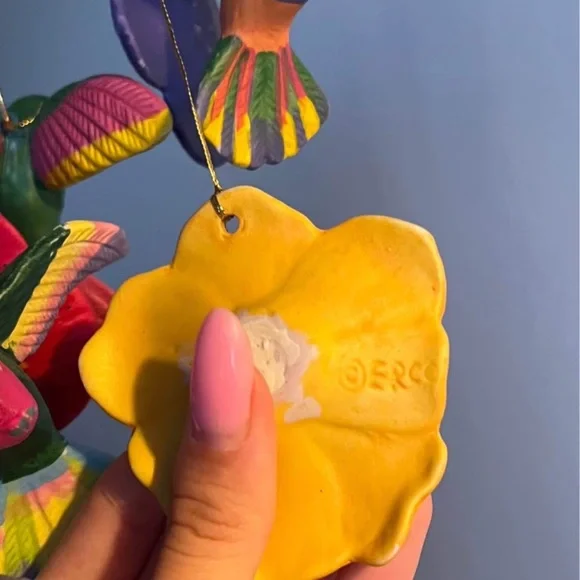 Colorful Hand-Painted Hummingbird Wind Chime - Picture 7 of 9